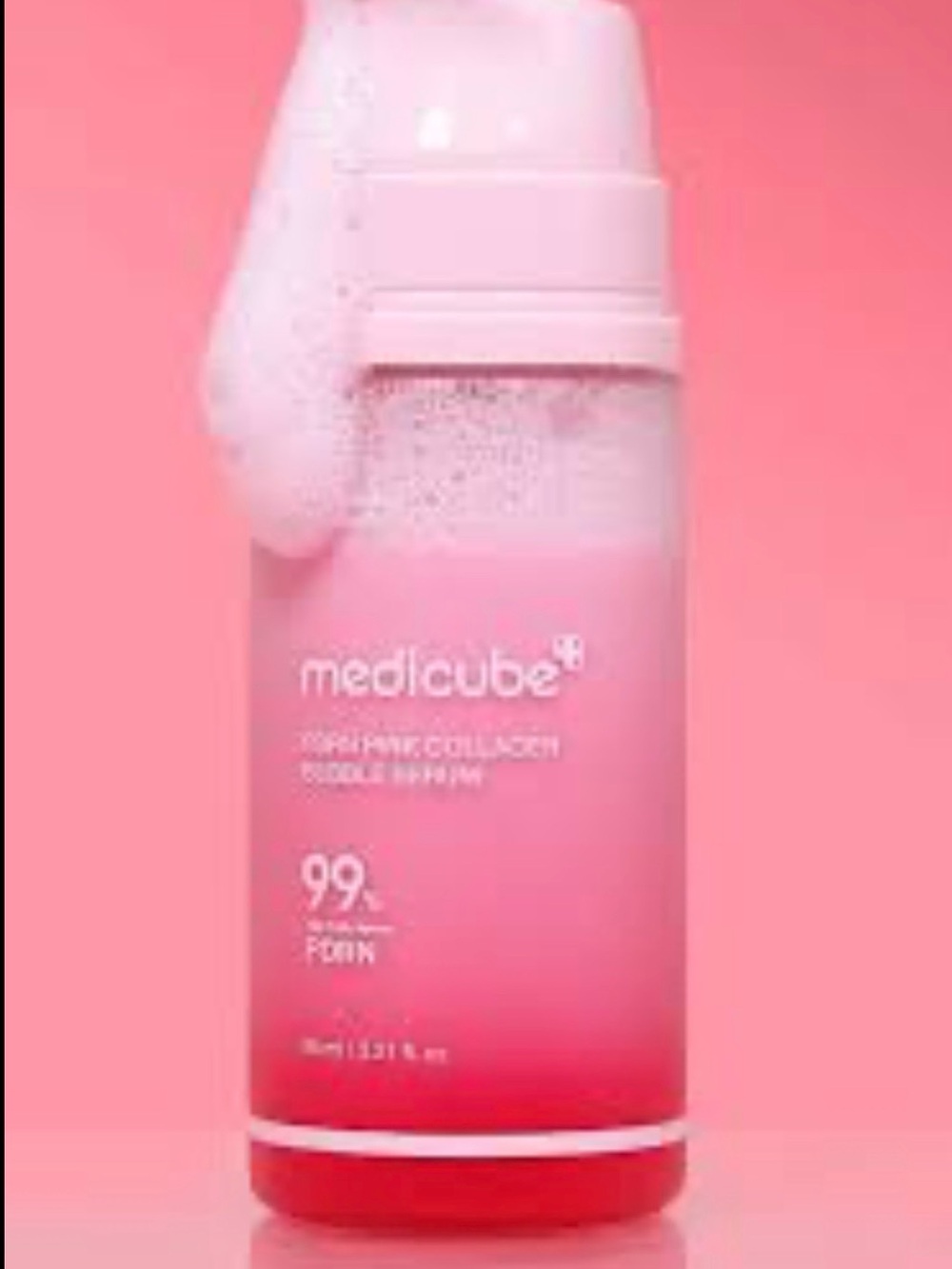Medicube Pink Collagen Bubble Foam Cleanser – Pink